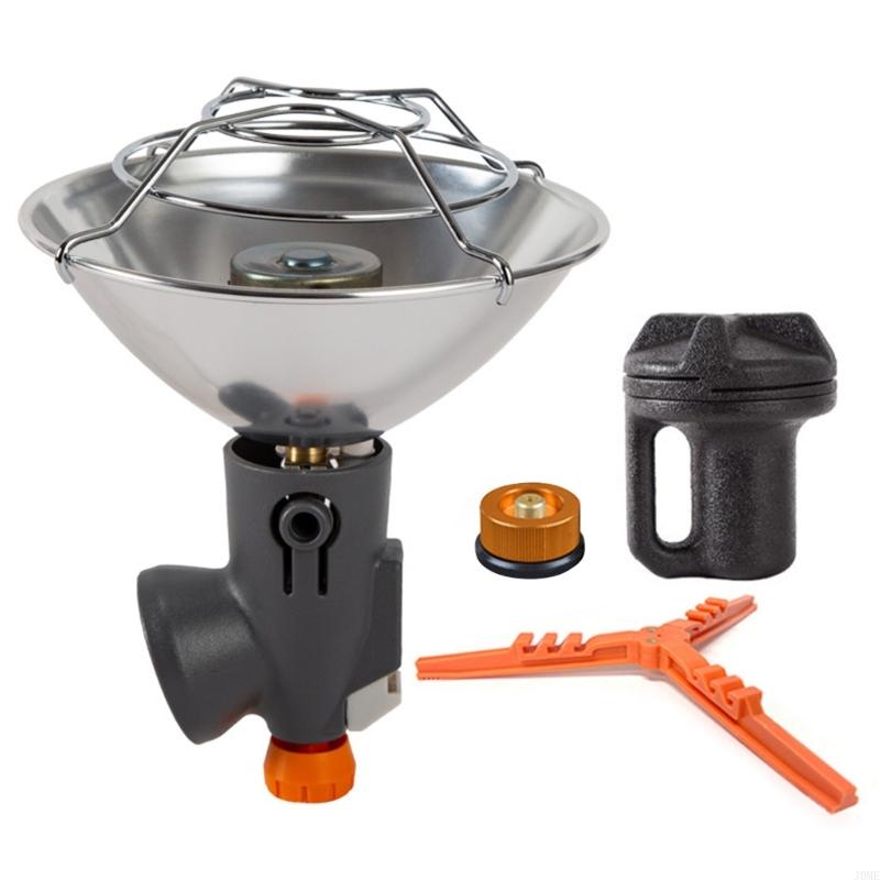 Camping Cooking Tent - J0ME แบบพกพา Outdoor Camping เครื่องทำความร้อน ถังสแตนเลส