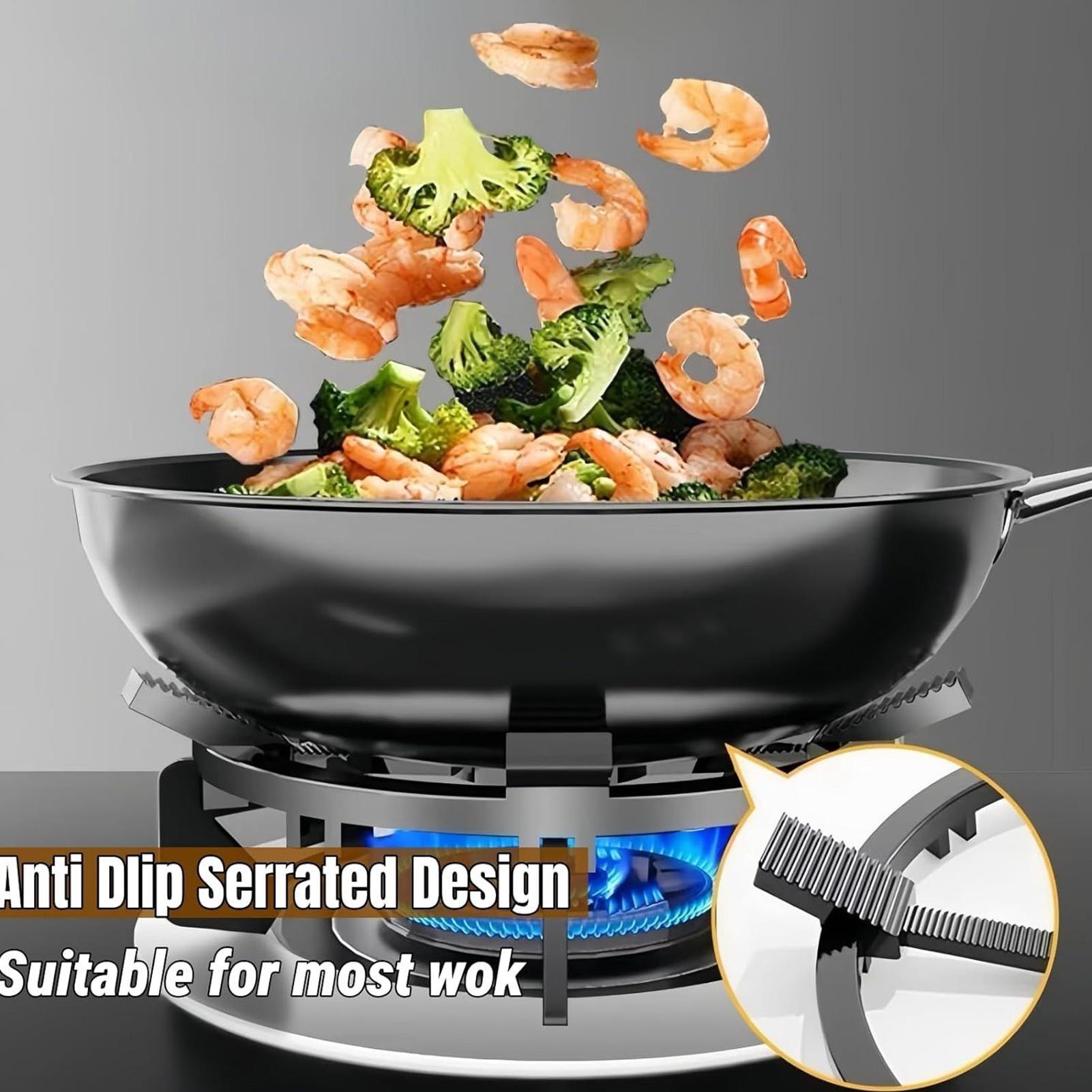 Camping Cooking Ring - แหวนรองเตา ที่วางเตา พร้อมขาตั้งกันลื่น สำหรับวางหม้อในครัว ร้านอาหาร ทำอาหารกลางแจ้ง