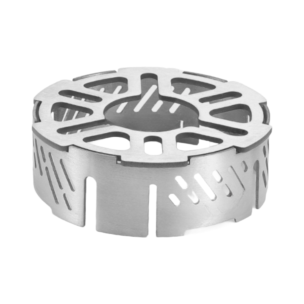 Camping Cooking Ring - วงแหวนกันลมสแตนเลสสำหรับเตาแคมป์ปิ้ง ออกแบบมาเพื่อความทนทาน ความมั่นคง และประสิทธิภาพสูงสำหรับการทำอาหารกลางแจ้ง