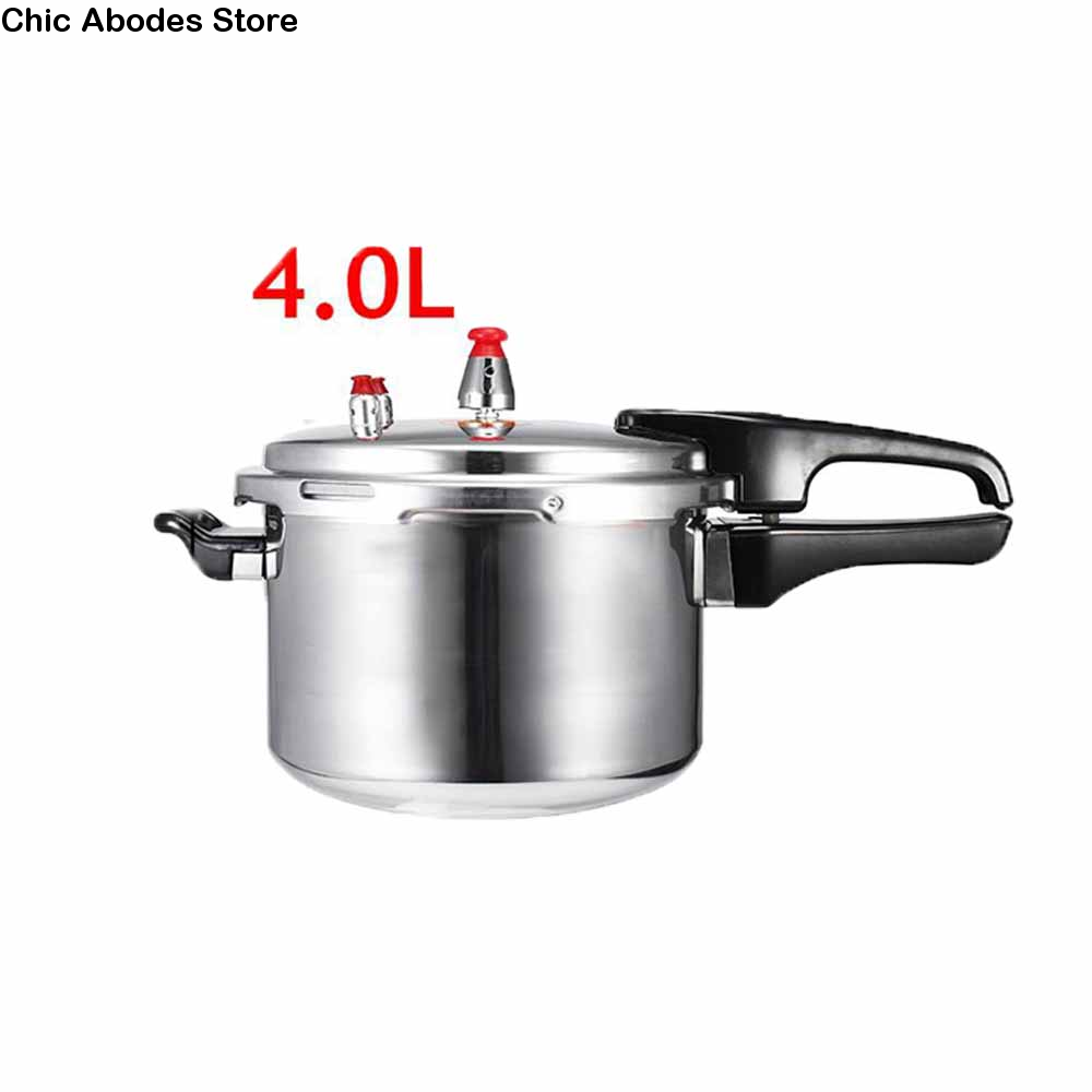 Camping Cooking Vegetables - หม้ออัดแรงดันอะลูมิเนียมอัลลอยด์ขนาด 3/4/5 ลิตร สำหรับต้มถั่ว ผัก เนื้อสัตว์