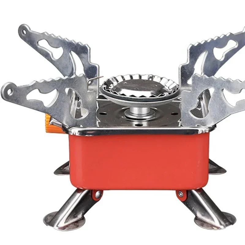 Camping Cooking Fire Stove - อุปกรณ์ตั้งแคมป์อุปกรณ์เตาถังแก๊สเกียร์ครัวกลางแจ้ง Campingmoon อุปกรณ์เสริม Fire Gadgets ทําอาหาร
