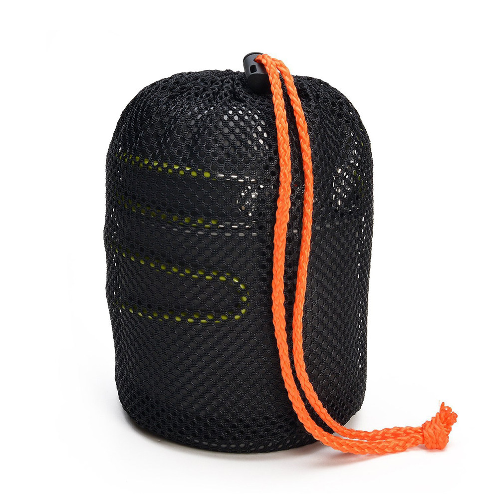 Camping Cooking Kits - ชุดเครื่องครัวสำหรับตั้งแคมป์กลางแจ้ง ชุดหม้อพกพาน้ำหนักเบาสำหรับเดินป่า ปิกนิก อุปกรณ์ทำอาหาร ด้ามจับสีเขียว ชุดเครื่องครัวสำหรับตั้งแคมป์