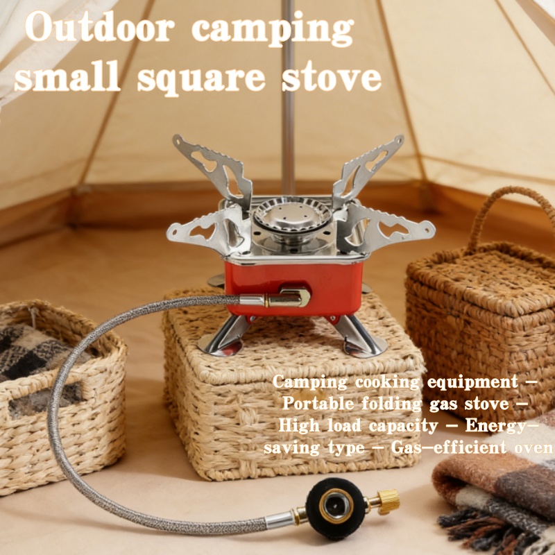 เตาแก๊สพกพาแบบพับได้สำหรับตั้ง - Camping Cooking On Fire บทวิจารณ์และราคา
