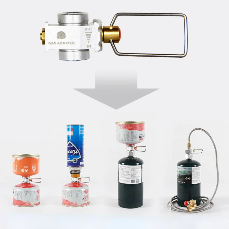 อะแดปเตอร์เติมแก๊สถังเตาตั้งแค - Camping Cooking Gas Stove บทวิจารณ์และราคา