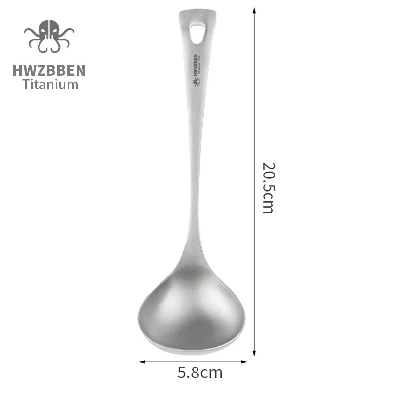 ช้อนซุปไททาเนียมกลางแจ้ง hwzbb - Camping Cooking System บทวิจารณ์และราคา