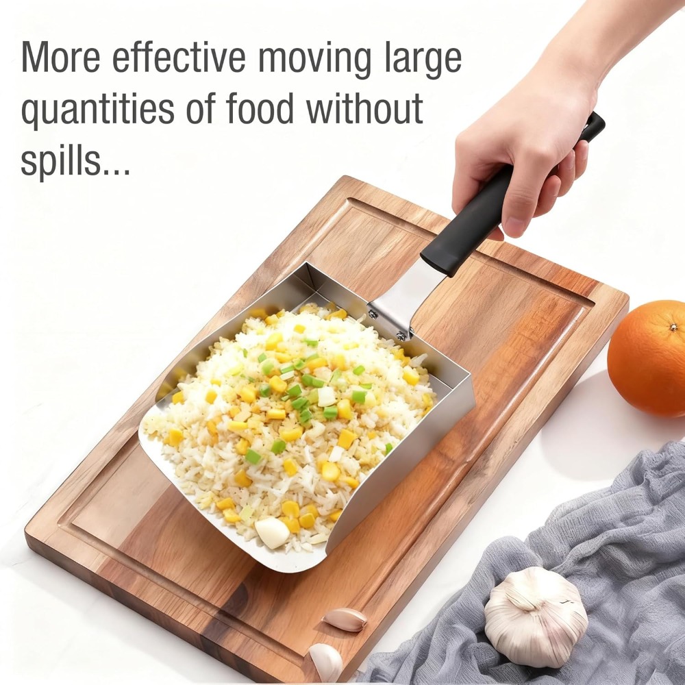 ที่ตักอาหารสแตนเลสสำหรับทำแฮมเ - Camping Cooking Vegetables บทวิจารณ์และราคา