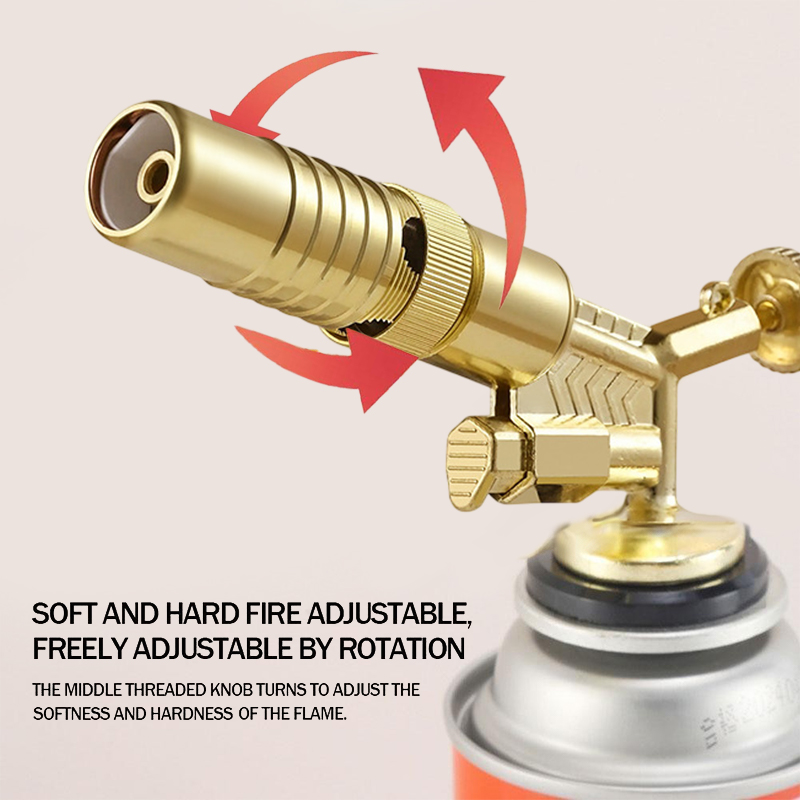 หัวพ่นแก๊สเชื่อมแบบพกพา หัวพ่น - Camping Cooking Gas Stove บทวิจารณ์และราคา