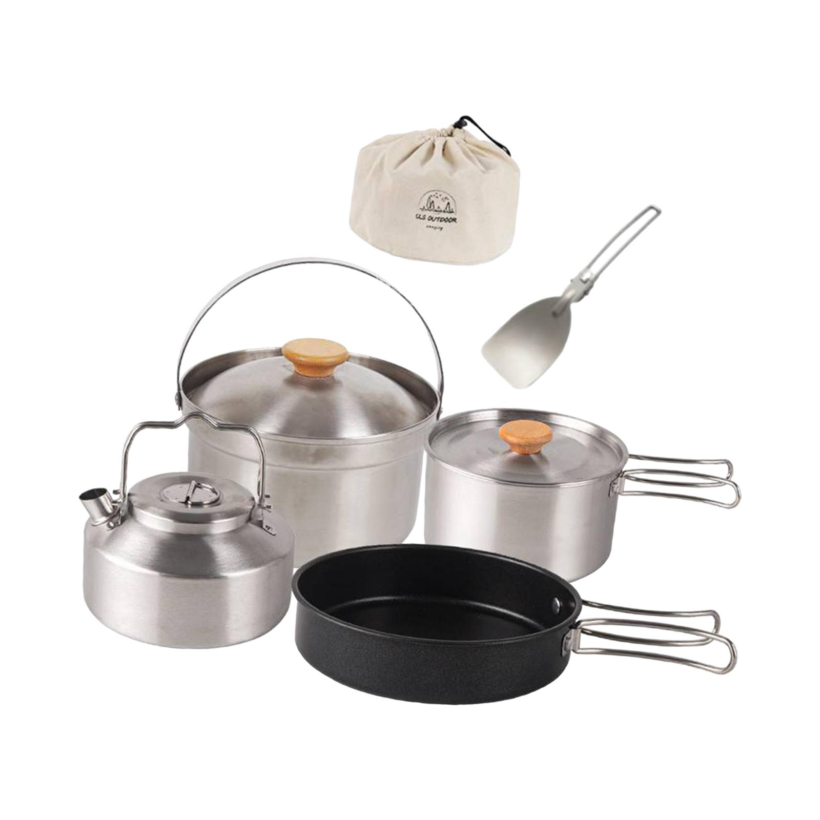 ชุดเครื่องครัวสำหรับตั้งแคมป์  - Camping Cooking Frying Pan บทวิจารณ์และราคา
