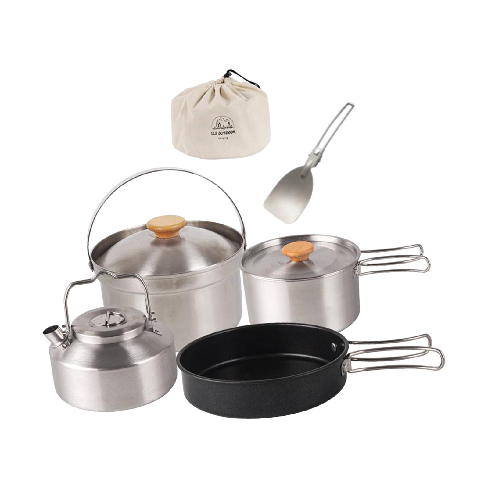 ชุดเครื่องครัวสำหรับตั้งแคมป์  - Camping Cooking Frying Pan บทวิจารณ์และราคา