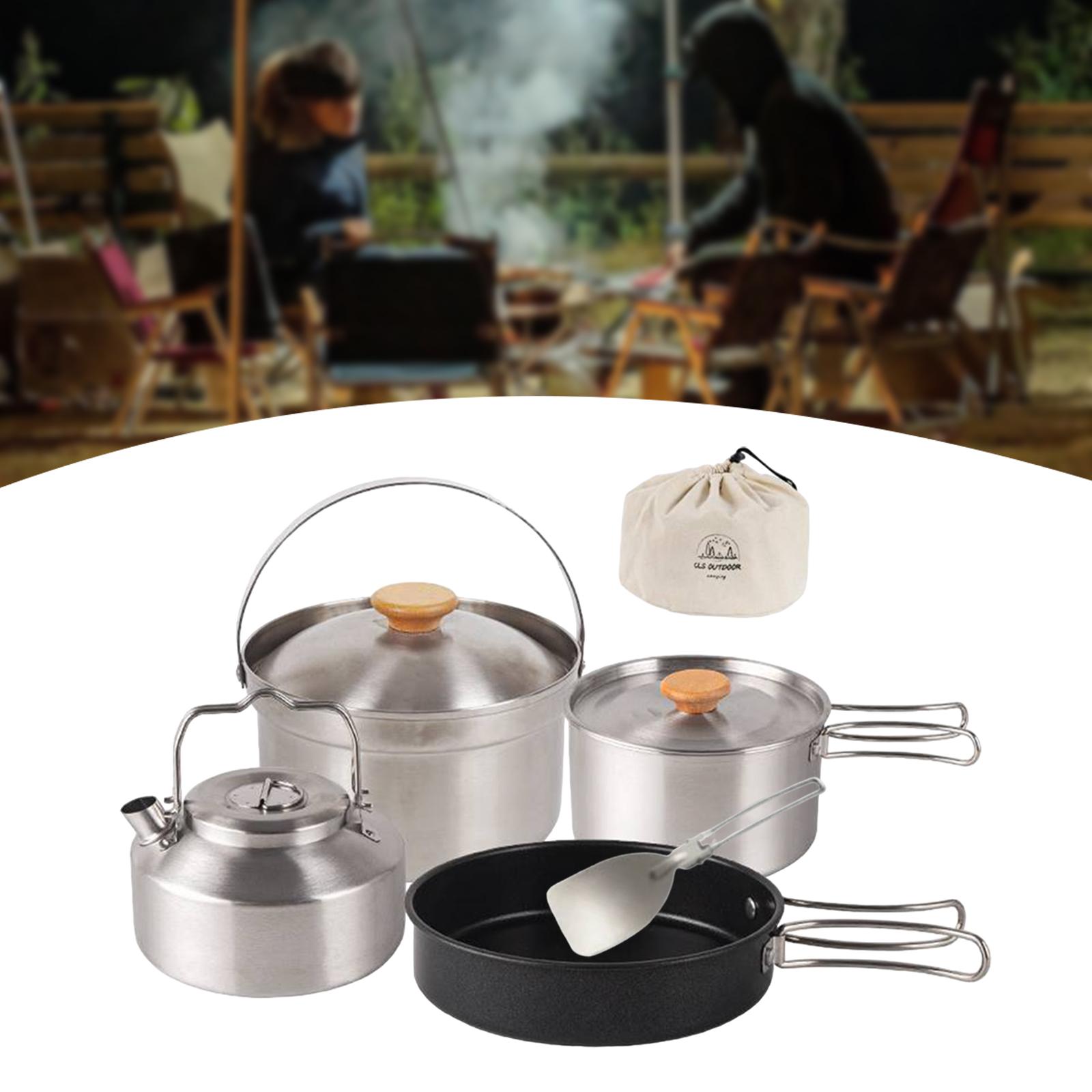 ชุดเครื่องครัวสำหรับตั้งแคมป์  - Camping Cooking Frying Pan บทวิจารณ์และราคา