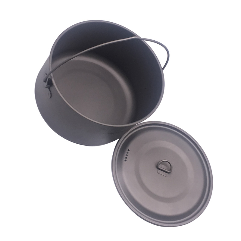 FLAME'S CREED 1100 ml 1950 ml  - Camping Cooking Pots And Pans Set บทวิจารณ์และราคา