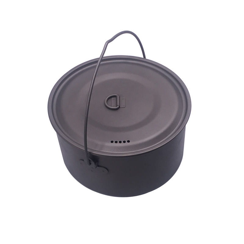 FLAME'S CREED 1100 ml 1950 ml  - Camping Cooking Pots And Pans Set บทวิจารณ์และราคา