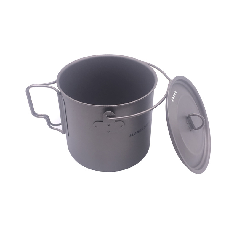 FLAME'S CREED 1100 ml 1950 ml  - Camping Cooking Pots And Pans Set บทวิจารณ์และราคา