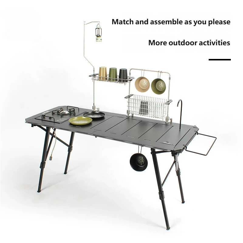 โต๊ะพับอลูมิเนียมอัลลอยแบบพกพา - Camping Cooking บทวิจารณ์และราคา