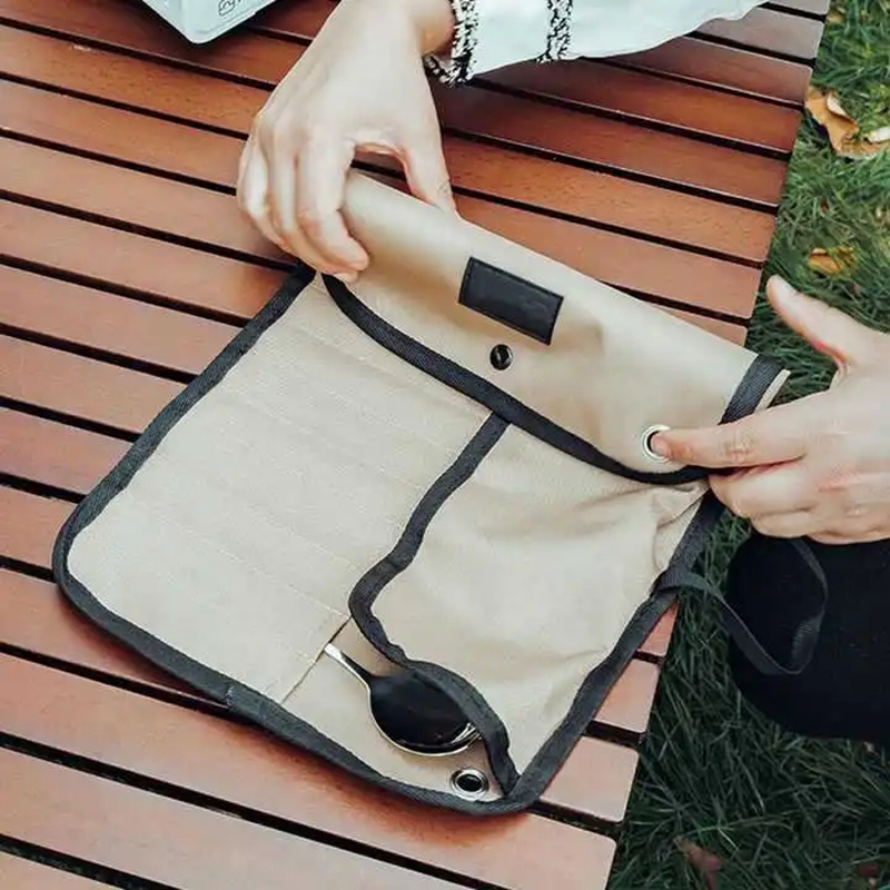 กระเป๋าเก็บภาชนะใส่อาหารแบบพกพ - Camping Cooking Utensil Bag บทวิจารณ์และราคา