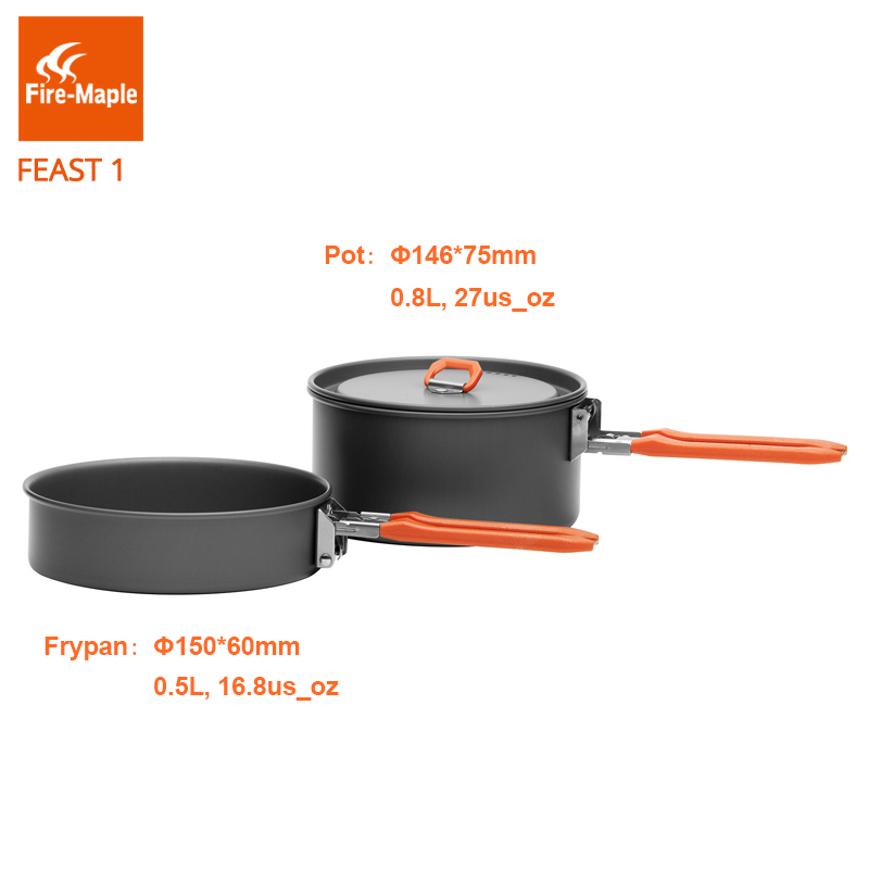 Fire Maple 1 Outdoor Camping H - Camping Cooking Pots And Pans Set บทวิจารณ์และราคา