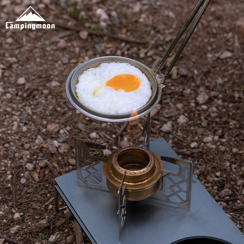 กระทะสแตนเลสหนาพิเศษ CAMPINGMO - Camping Cooking Frying Pan บทวิจารณ์และราคา