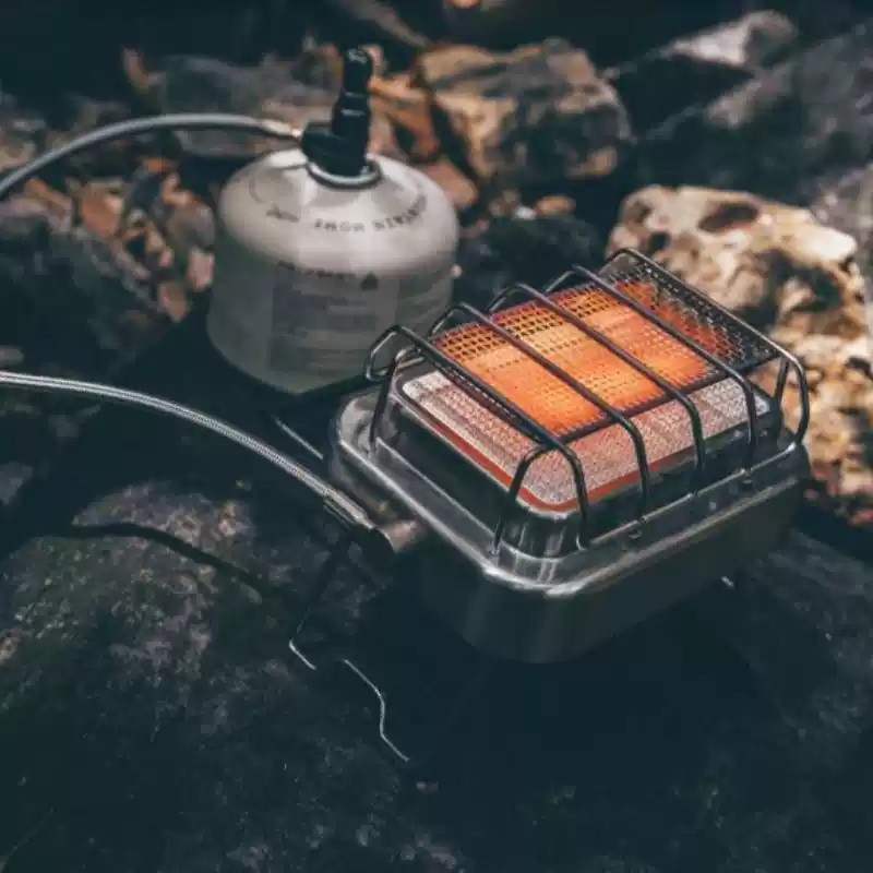 เตาและเครื่องทำความร้อนแบบพกพา - Camping Cooking Gas Stove บทวิจารณ์และราคา
