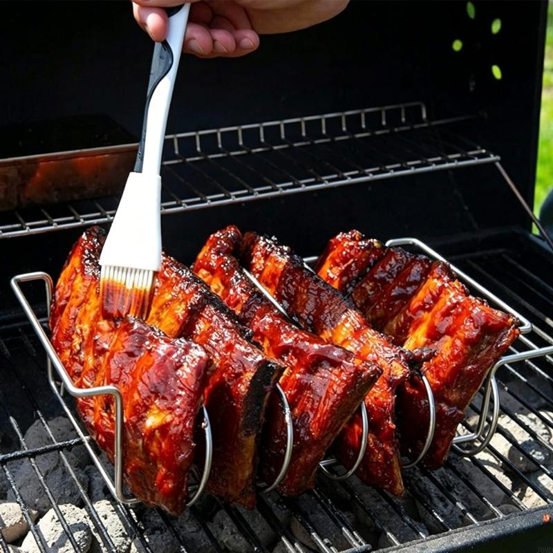 ตะแกรงย่างสแตนเลสแบบไม่ติดสำหร - Camping Cooking Vegetables บทวิจารณ์และราคา
