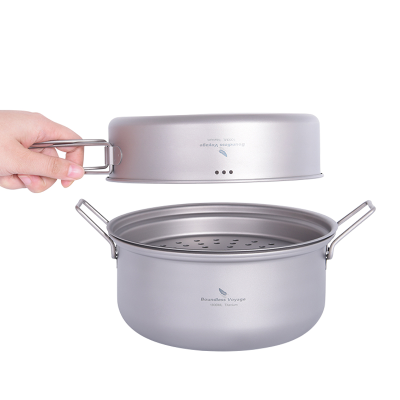 ชุดเครื่องครัวสำหรับตั้งแคมป์ก - Camping Cooking Pots And Pans Set บทวิจารณ์และราคา