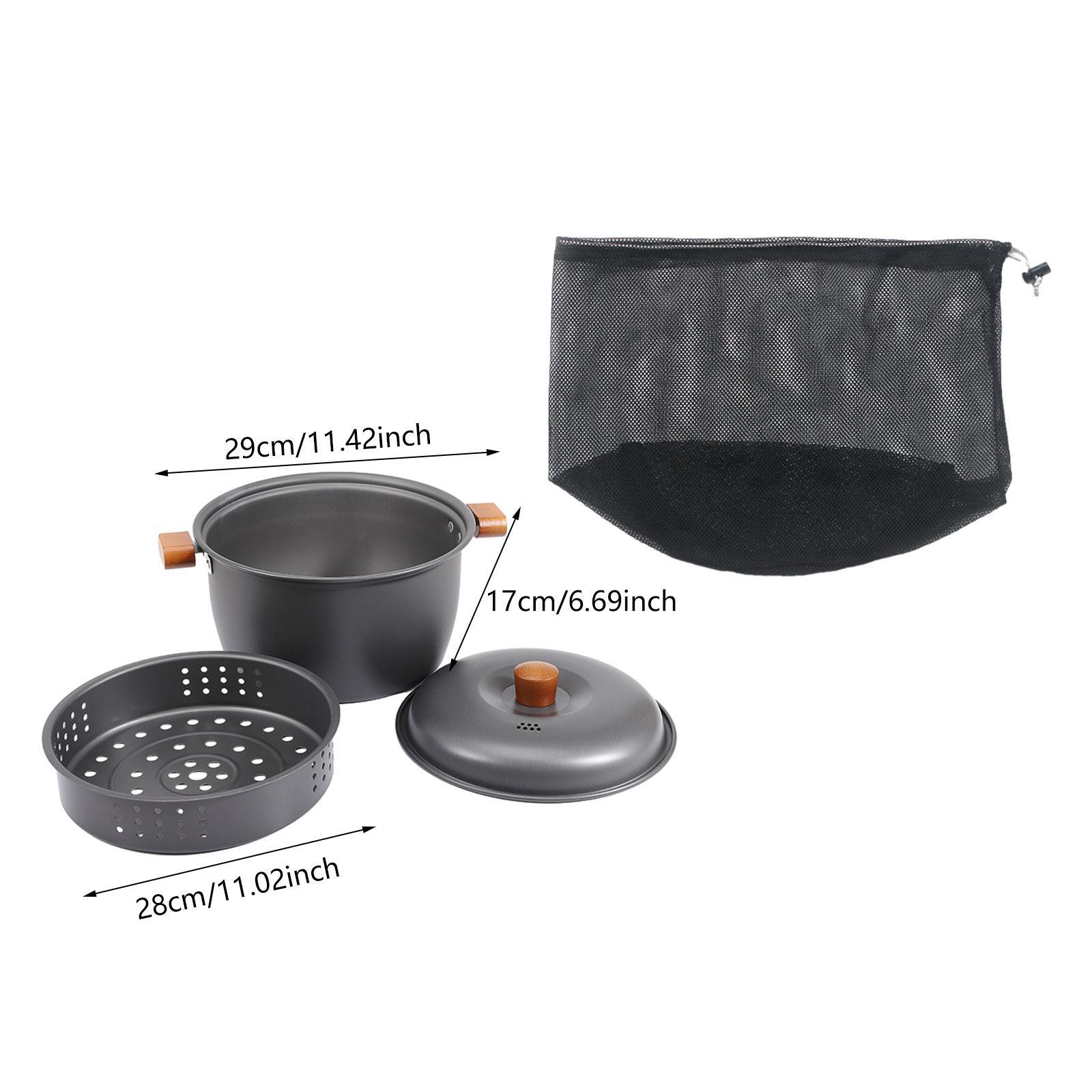 หม้อซุปสำหรับตั้งแคมป์ อุปกรณ์ - Camping Cooking Utensil Bag บทวิจารณ์และราคา