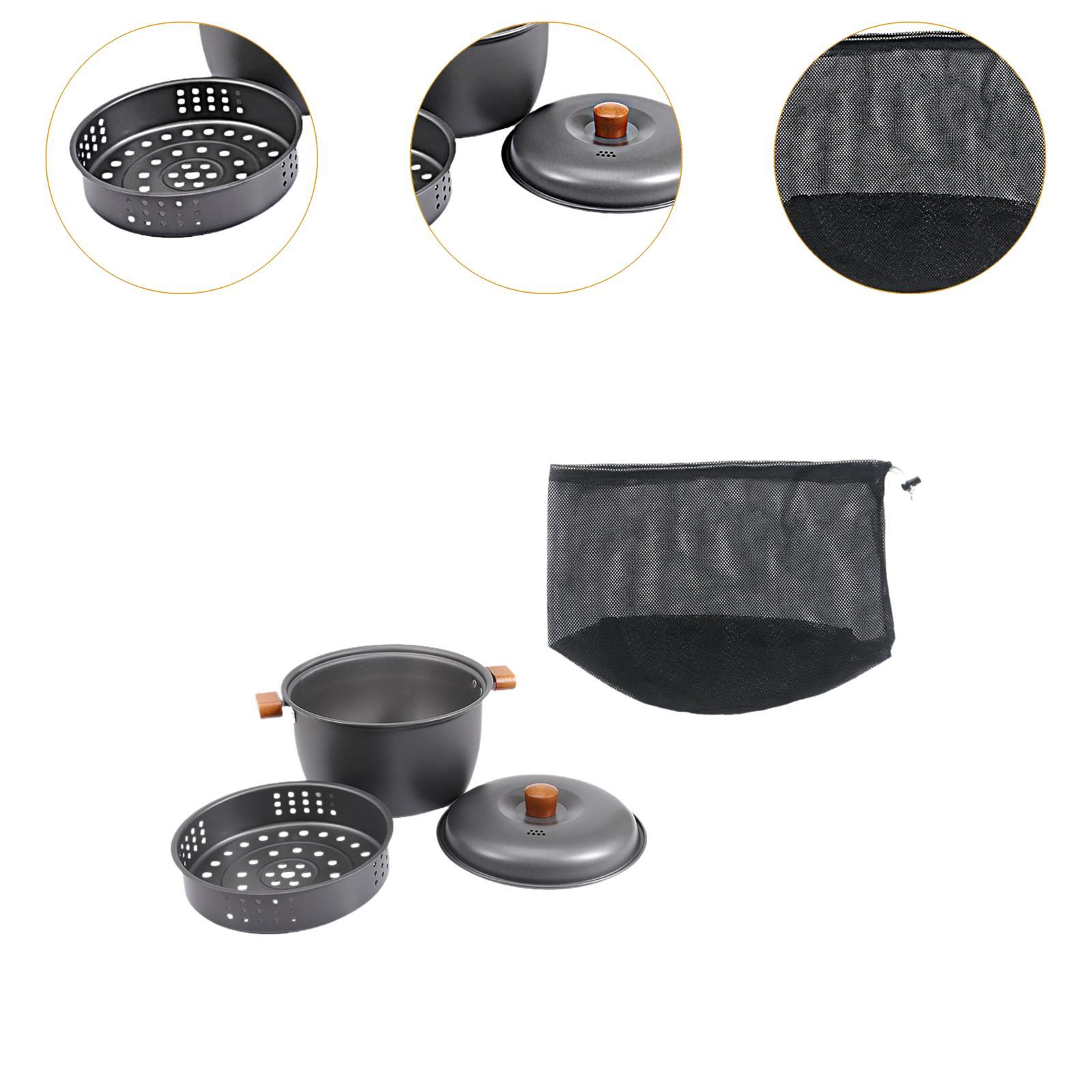 หม้อซุปสำหรับตั้งแคมป์ อุปกรณ์ - Camping Cooking Utensil Bag บทวิจารณ์และราคา