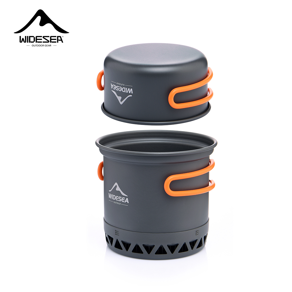 Outdoor Camping หม้อ 1.3L 2.3L - Quechua Camping Cooking Set บทวิจารณ์และราคา