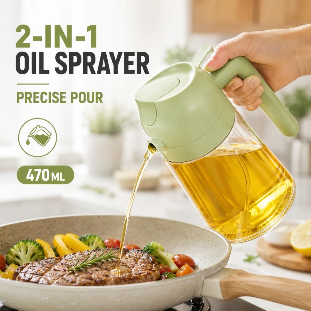 ขวดสเปรย์น้ำมันมะกอก 2 in 1 ขน - Camping Cooking บทวิจารณ์และราคา