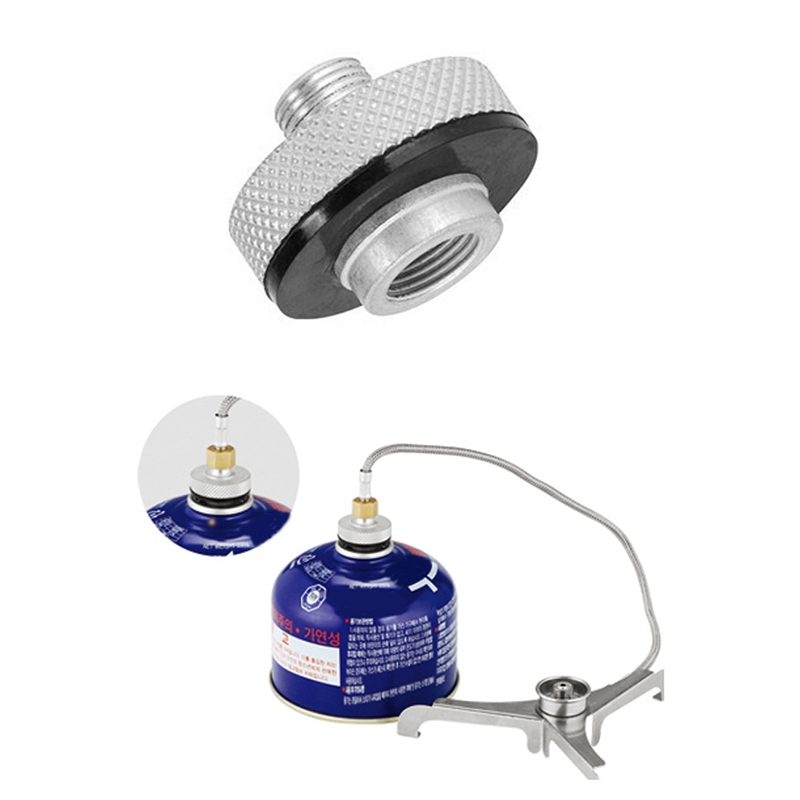 อะแดปเตอร์เตาแก๊สแบบพกพาสำหรับ - Camping Cooking Gas Stove บทวิจารณ์และราคา