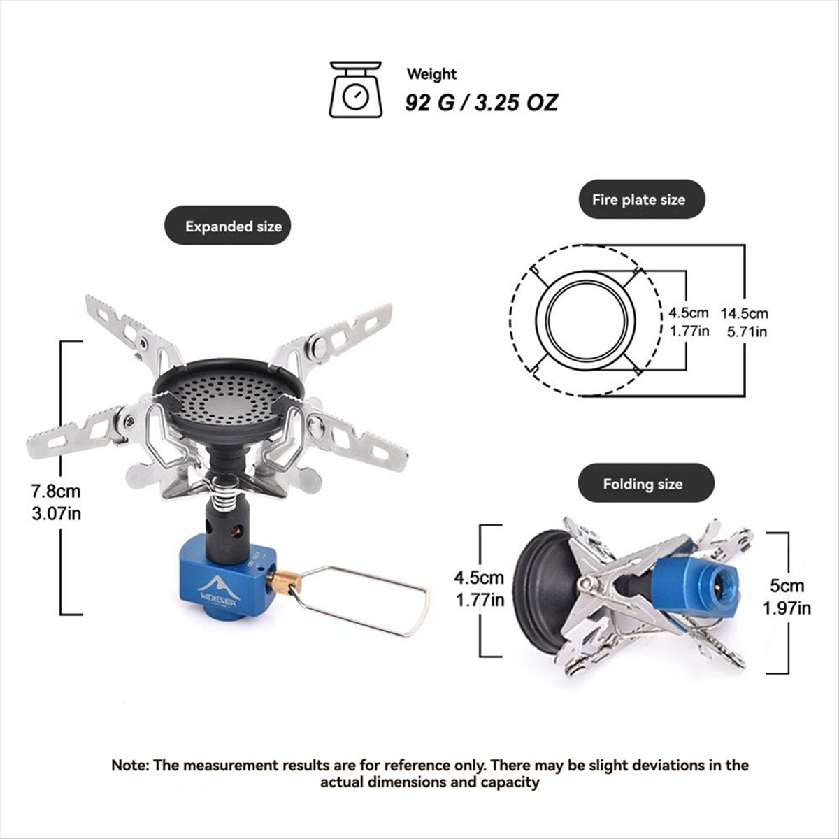 เตาแก๊สปิกนิกกลางแจ้ง ABJV 330 - Camping Cooking Gas Stove บทวิจารณ์และราคา