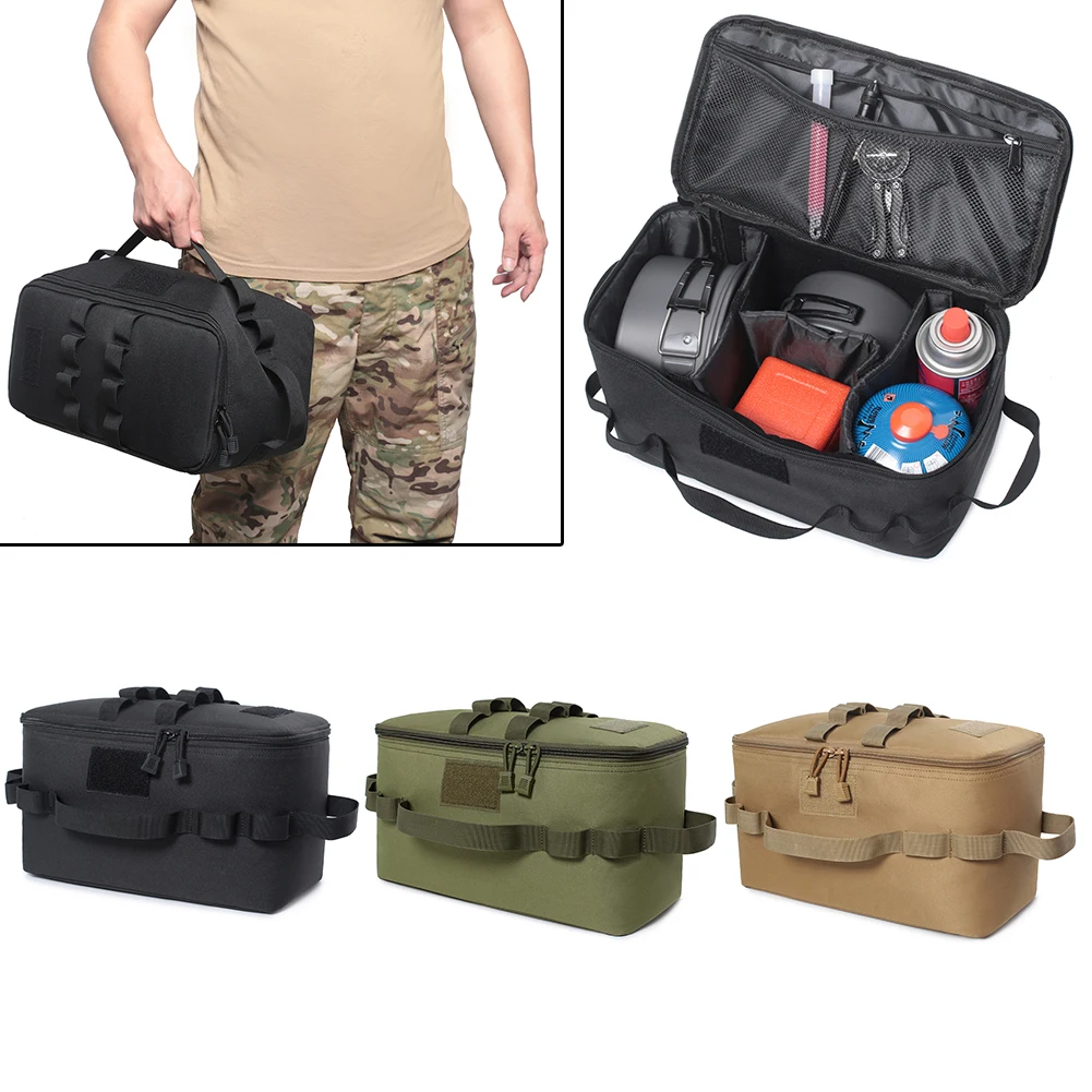 กระเป๋ายุทธวิธี Camping กระเป๋ - Camping Cooking Utensil Bag บทวิจารณ์และราคา