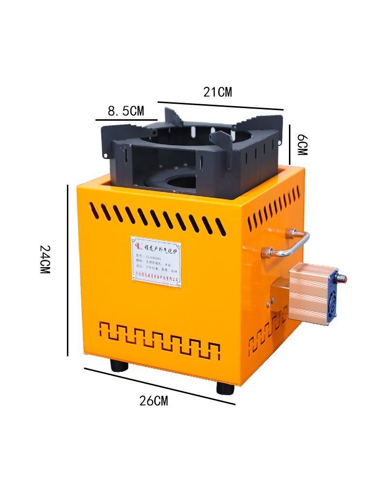 เตาแก๊สแบบหนาพิเศษ เตาไม้สำหรั - Camping Cooking Fire Stove บทวิจารณ์และราคา
