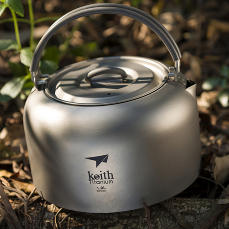 Keith กาต้มน้ําไทเทเนียม 1L, F - Camping Cooking System บทวิจารณ์และราคา