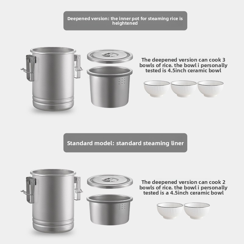 หม้อหุงข้าวอเนกประสงค์สำหรับแค - Camping Cooking บทวิจารณ์และราคา