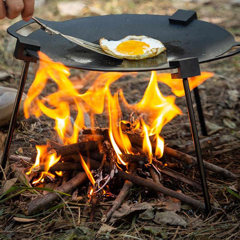 Camping ขาตั้งกล้องสําหรับทําอ - Camping Cooking Fire Stove บทวิจารณ์และราคา