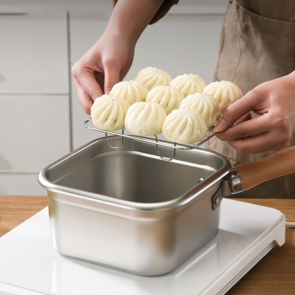 กระทะสแตนเลสแบบพกพา รูปทรงสี่เ - Camping Cooking Pots And Pans Set บทวิจารณ์และราคา