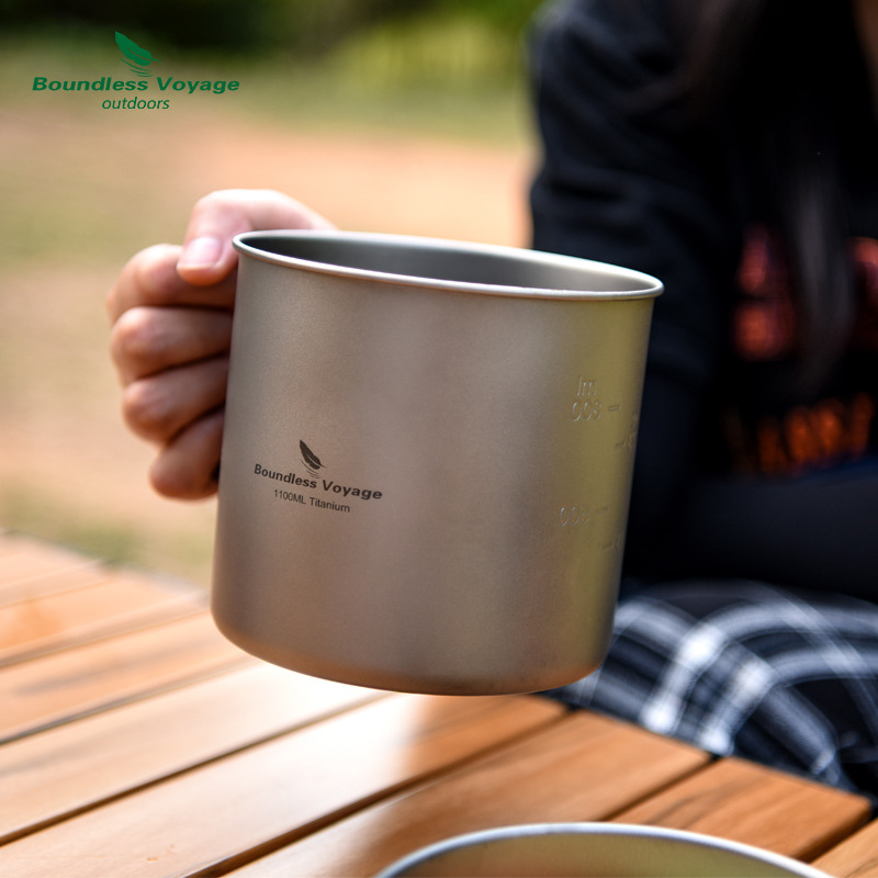 ชุดหม้อด้ามจับพับได้ไทเทเนียมบ - Camping Cooking Pots And Pans Set บทวิจารณ์และราคา