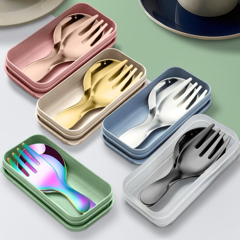 ชุดช้อนส้อมสแตนเลส 2 ชิ้น แบบพ - Camping Cooking บทวิจารณ์และราคา