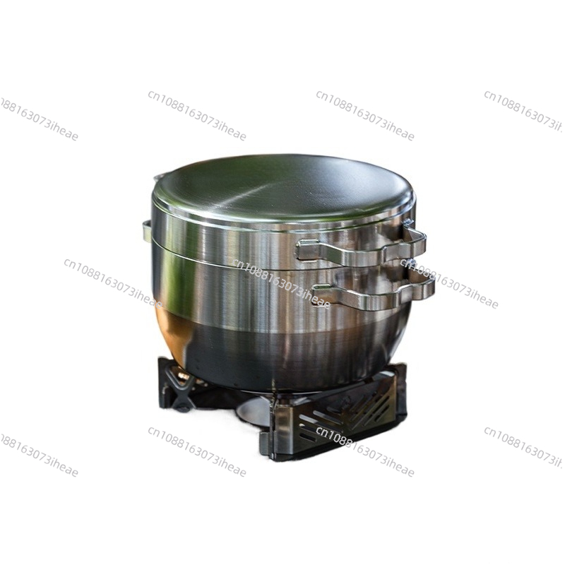 หม้อสแตนเลส DO-25 หนาพิเศษ สำห - Camping Cooking Frying Pan บทวิจารณ์และราคา