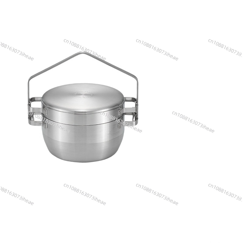 หม้อสแตนเลส DO-25 หนาพิเศษ สำห - Camping Cooking Frying Pan บทวิจารณ์และราคา