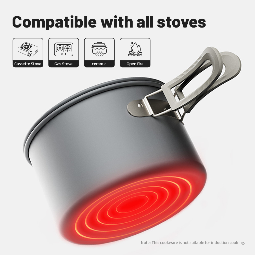 Naturehike ชุดเครื่องครัวตั้งแ - Quechua Camping Cooking Set บทวิจารณ์และราคา