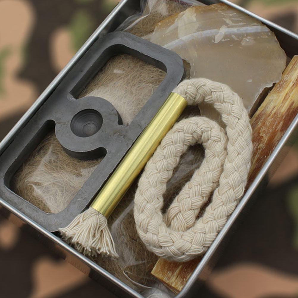1 ชุดเชือกจุดไฟสำหรับตั้งแคมป์ - Camping Cooking Utensils Kit บทวิจารณ์และราคา