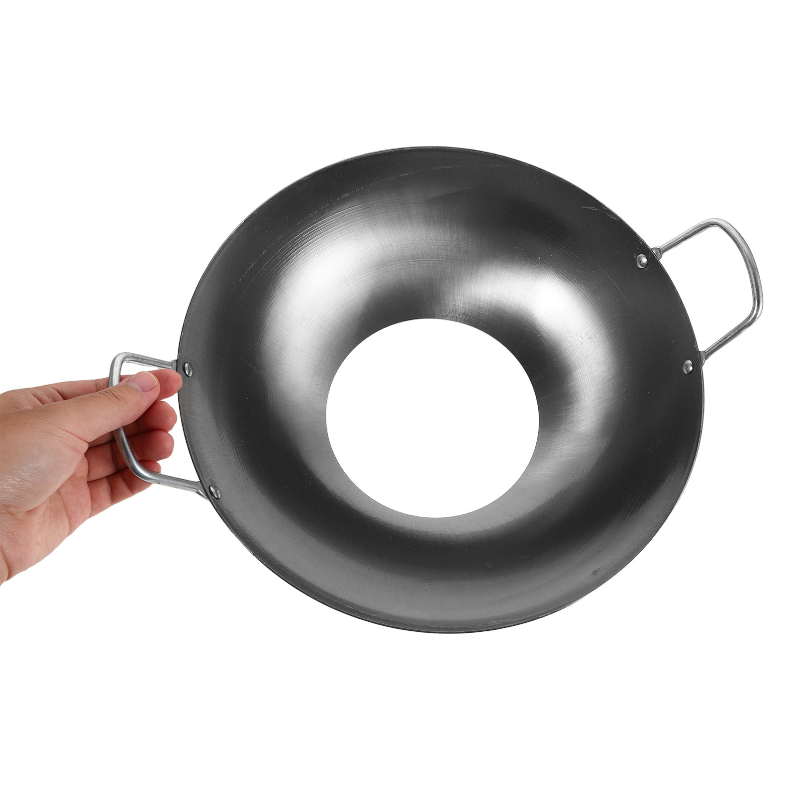 วงแหวนเหล็กสำหรับกระทะ ป้องกัน - Camping Cooking Ring บทวิจารณ์และราคา