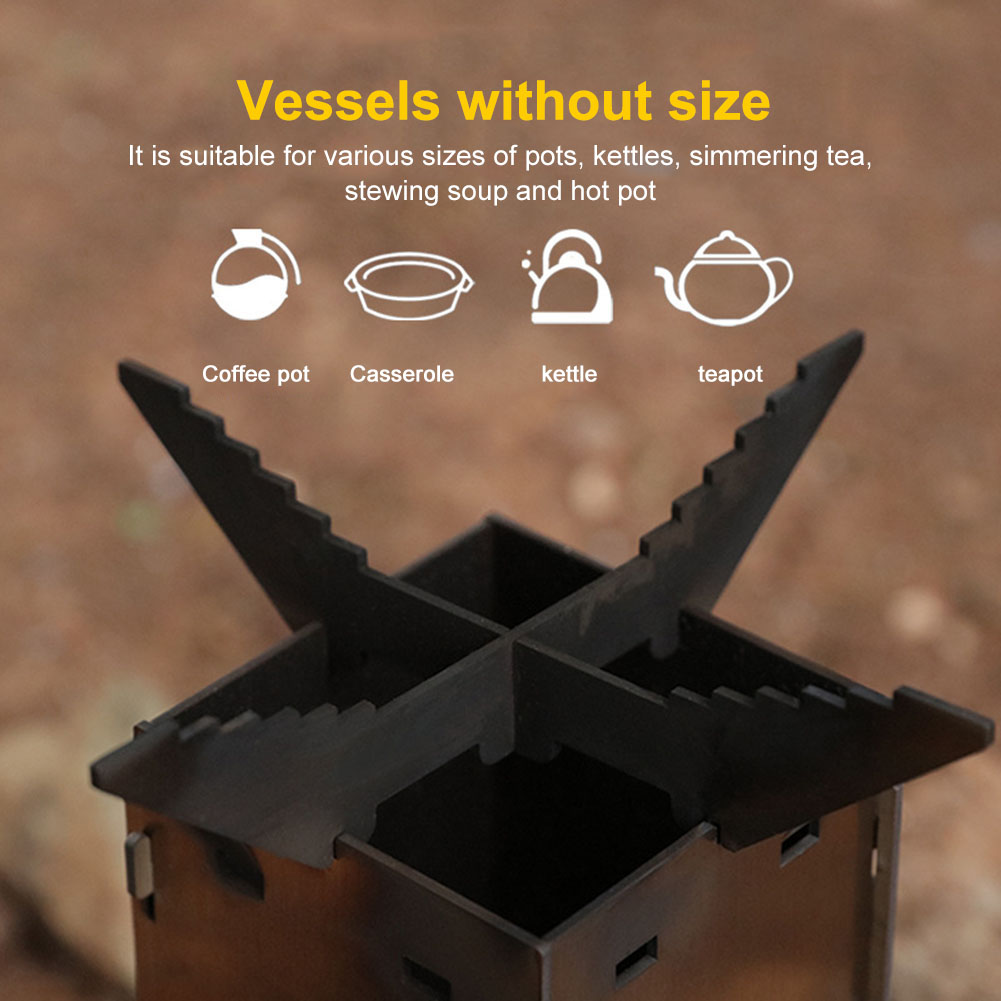 เตาทำอาหารสแตนเลสแบบพกพาพับได้ - Camping Cooking Tent บทวิจารณ์และราคา