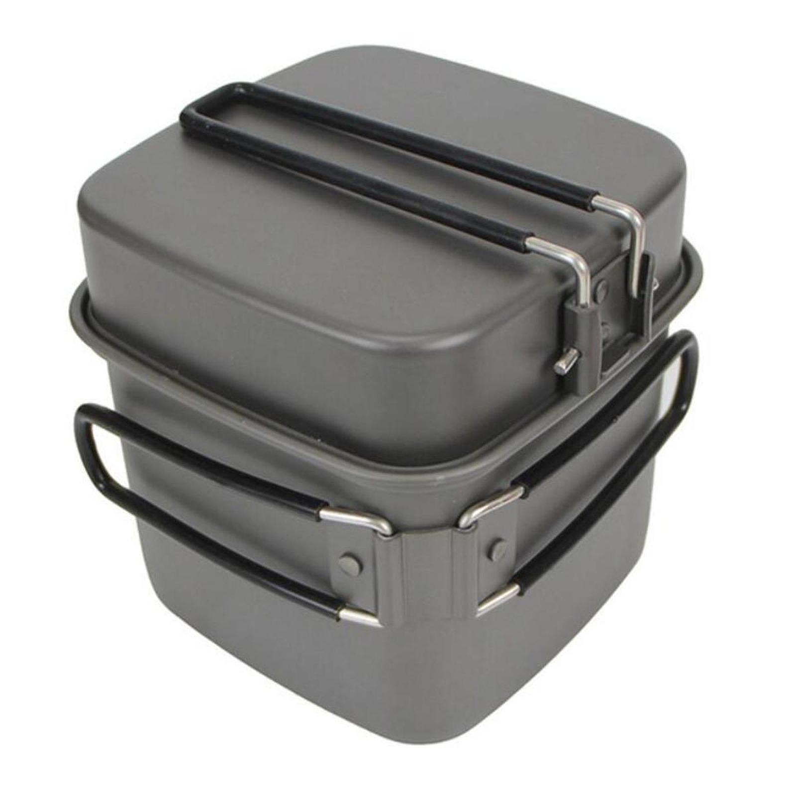 ชุดเครื่องครัวสำหรับตั้งแคมป์  - Camping Cooking Pots And Pans Set บทวิจารณ์และราคา