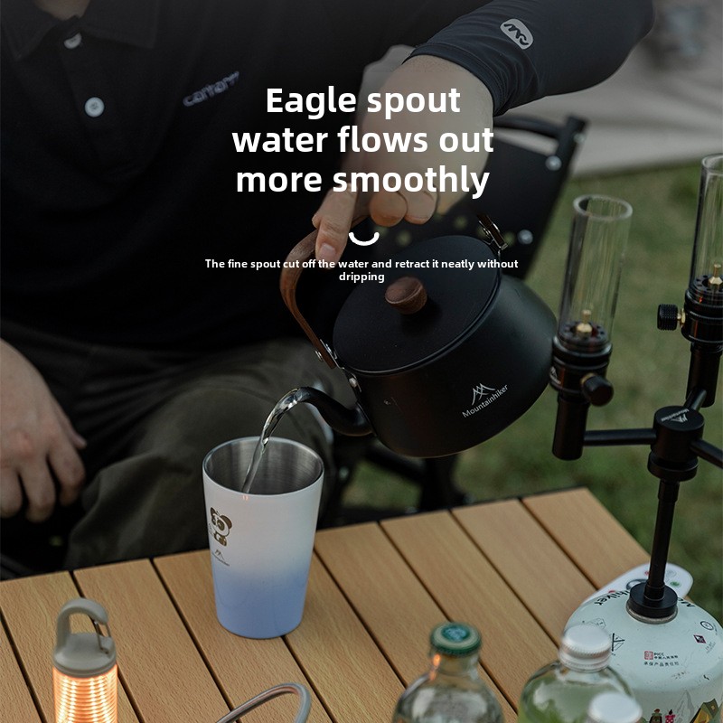 MOUNTAINHIKER กาต้มน้ำพกพาแบบใ - Camping Cooking Set Lightweight บทวิจารณ์และราคา