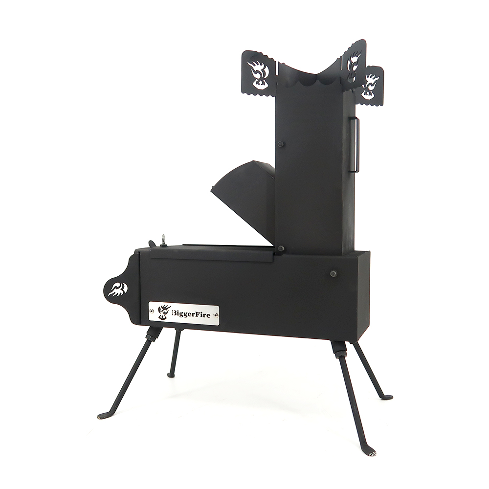 เตาไม้แบบพกพาสำหรับทำอาหาร ใช้ - Camping Cooking Fire Stove บทวิจารณ์และราคา