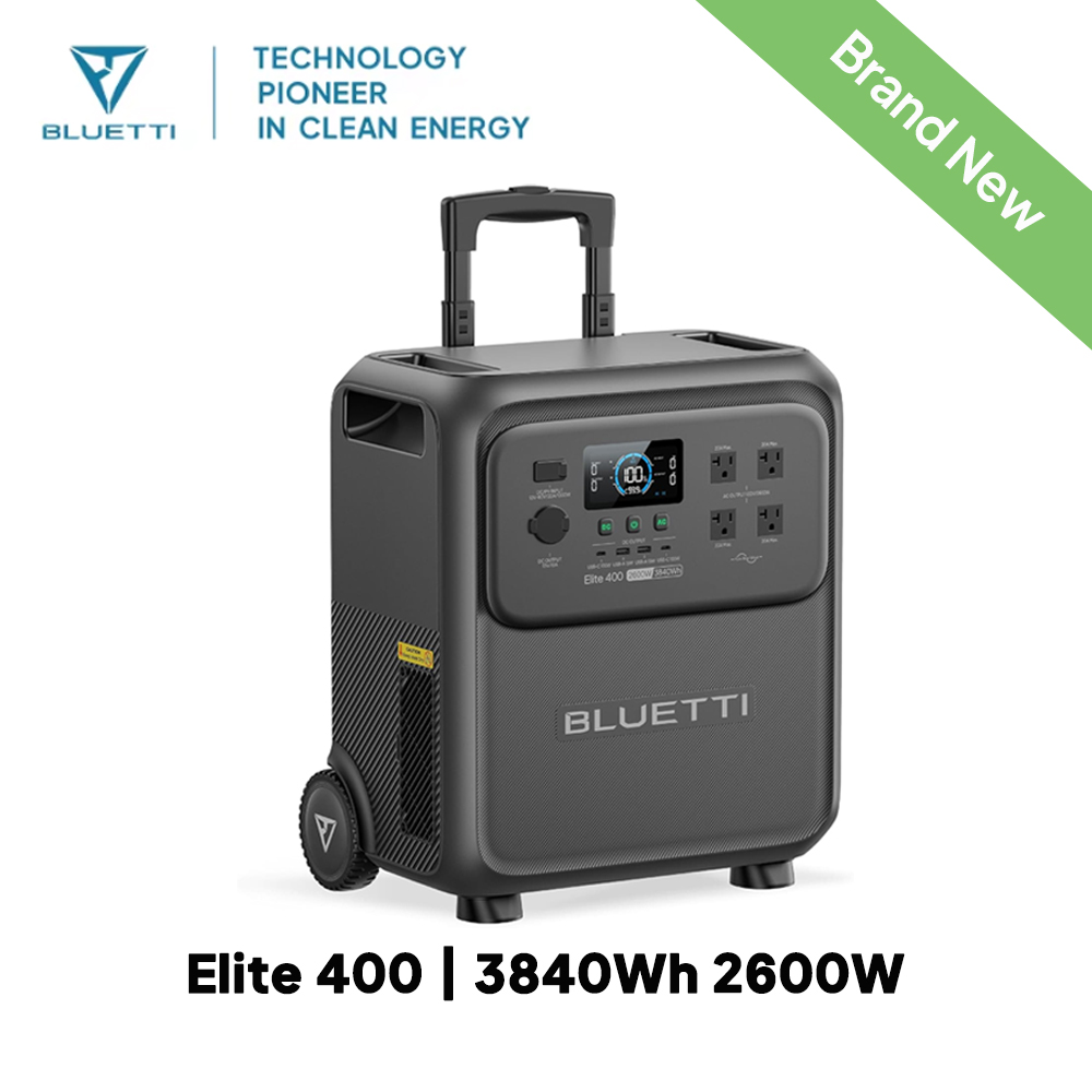 BLUETTI Elite 400 2600W 3840Wh - Camping Cooking Utensils Kit บทวิจารณ์และราคา