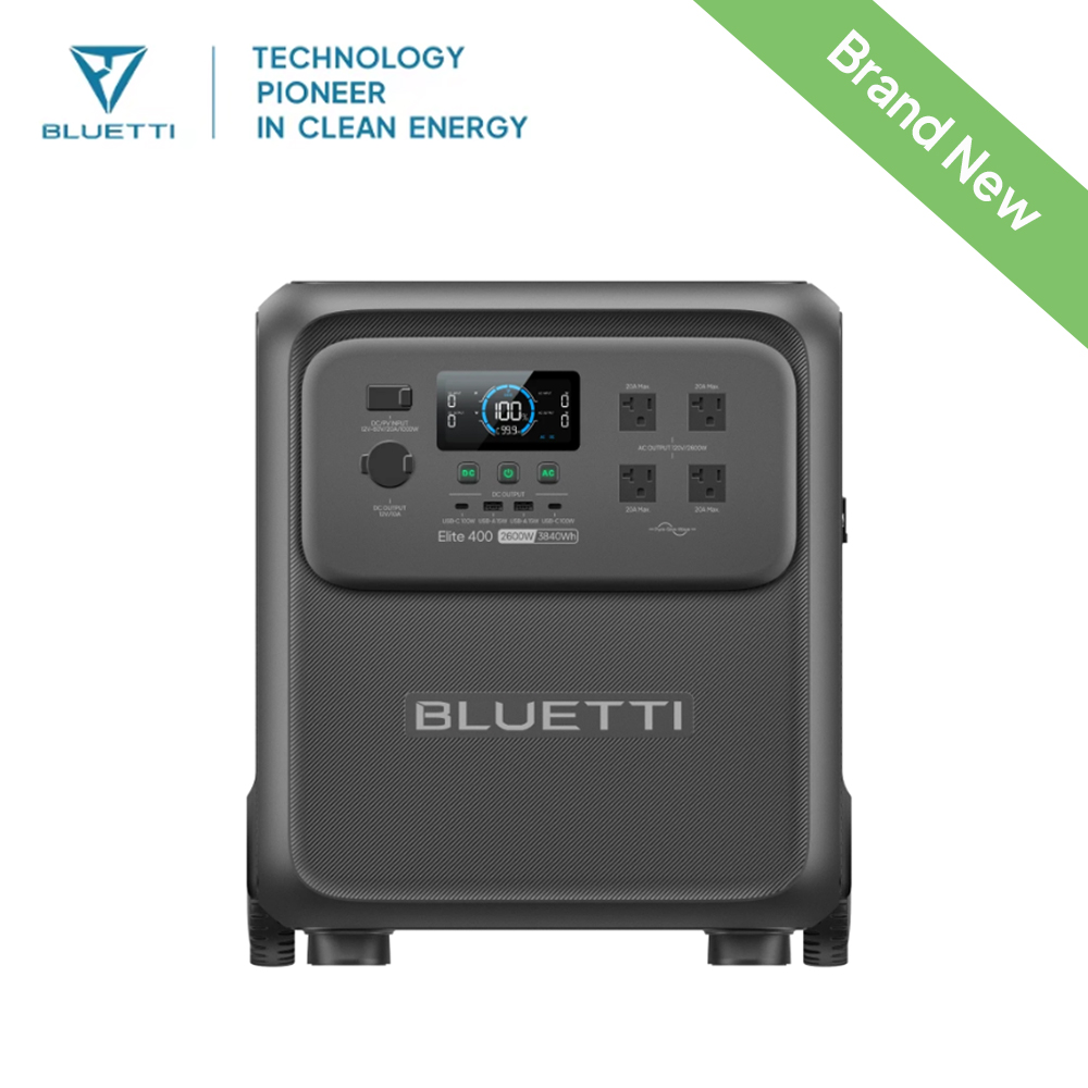 BLUETTI Elite 400 2600W 3840Wh - Camping Cooking Utensils Kit บทวิจารณ์และราคา
