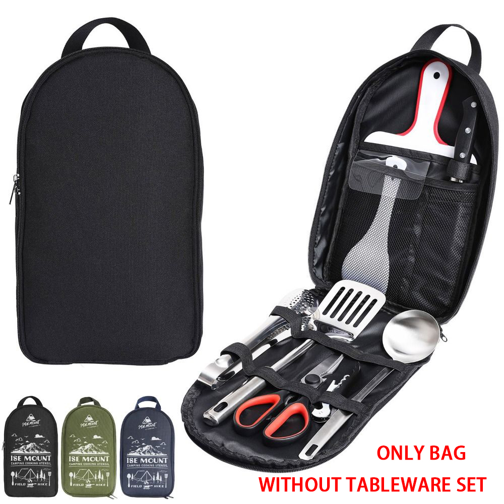 2024 ชุดอุปกรณ์ปิกนิกกระเป๋าเก - Camping Cooking Utensil Bag บทวิจารณ์และราคา